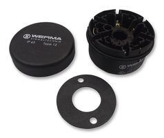 WERMA 64082000 Signal Indicator Accessory, KombiSIGN 71, Terminal, Black, Screwable RoHS Compliant: Yes