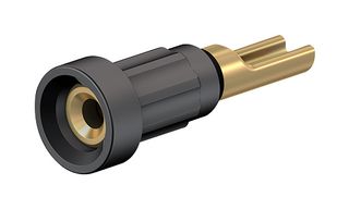 STAUBLI 23.1010-21. SOCKET, 1MM, BLACK