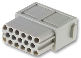 HARTING 09 14 017 3101 Heavy Duty Connector Insert, Socket Modu