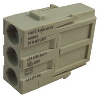 HARTING 09140032601 Heavy Duty Connector Insert, Han-Modular