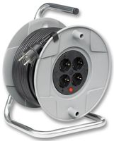 BRENNENSTUHL 1099140001 ALARGADOR ROLLO, 3 TOMAS, UK, 40M