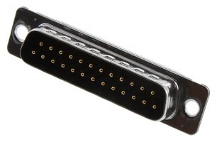 AMPHENOL COMMUNICATIONS SOLUTIONS L717DB25PST Standard D Sub Connector, D-ST Series, D