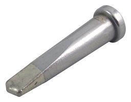 WELLER LT M TIP, SOLDERING IRON, CHISEL, LONG, 3.2MM