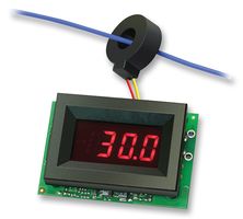 MURATA POWER SOLUTIONS ACA-20RM-4-AC4-RL-C DPM, LED, RED, AC RMS AMMETER