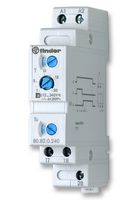 FINDER 80.82.0.240.0000 TIME DELAY RLY, DPST, 0.1S-20MIN, SCREW