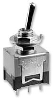 NKK SWITCHES D22022P Toggle Switch, D2 Series, DPDT, On-On, P