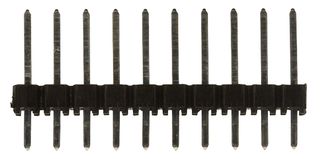 MOLEX 90120-0127 BTB CONN, HEADER, 7POS, 1ROW, 2.54MM