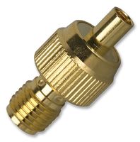 AMPHENOL RF 242143 ADAPTOR, SMA JACK, MMCX JACK, 50OHM