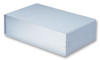 METCASE M5506110 Enclosure, Unicase, IP40, Instrument, 134.5 mm, 474 mm, 300 mm, Aluminium, Grey RoHS Compliant: Yes