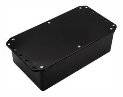 CAMDENBOSS BIM2006/IP-BLK BOX, ABS, BLACK, 210X110X60MM