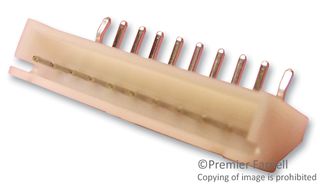 JST / JAPAN SOLDERLESS TERMINALS S10B-XH-A (LF)(SN) HEADER, RIGHT ANGLE, 10WAY