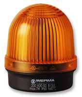 WERMA 20030000 BEACON, BASE MOUNT, 12-240V, YEL