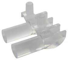DIALIGHT 515-1071F Light Pipe, Optopipe+ + + , 12.95 mm, Circular, 2, Transparent, Press Fit RoHS Compliant: Yes