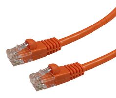 VIDEK 2965-8RG PATCH LEAD, CAT5E, ORANGE, 8M