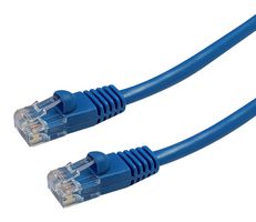 VIDEK 2965-1.25B PATCH LEAD, CAT5E, BLUE, 1.25M