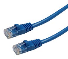 VIDEK 2965-15B PATCH LEAD, CAT5E, BLUE, 15M