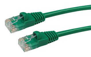 VIDEK 2965-2G PATCH LEAD, CAT5E, GREEN, 2M