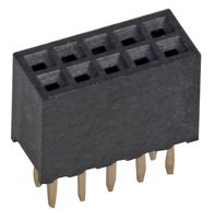 MULTICOMP PRO 2200SB-10G-A1 SOCKET, PCB, 2 ROW, VERT, 10WAY