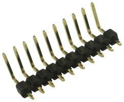 MULTICOMP PRO MC34755 HEADER, 1 ROW, R/ANGLE, 10WAY