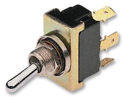 ALCOSWITCH - TE CONNECTIVITY 8-6437630-1 TOGGLE SWITCH, 4PDT, 20A, 250VAC, PANEL