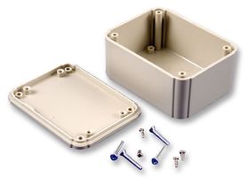 MULTICOMP PRO MCRL6115 Enclosure, IP54, Multipurpose, 80 mm, 60 mm, 40 mm, ABS (Acrylonitrile Butadiene Styrene), Grey RoHS Compliant: Yes