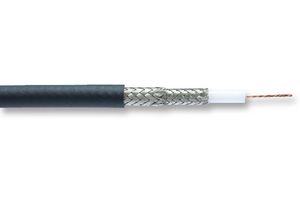 BELDEN 1505F B591000 CABLE, COAX, RG59/U, BLACK, 304.8M
