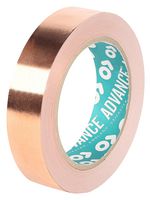 ADVANCE TAPES AT526 COPPER 33M X 25MM TAPE, COPPER FOIL, 33M X 25MM