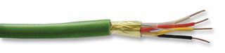 BELDEN YE00820.00100 GUÃA, BUS, 2 PARES, VERDE, 100 M