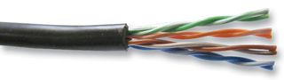 BELDEN 7930A 0101000 CABLE, CAT5E UTP, BLACK, 304.8M