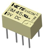 TE CONNECTIVITY - AXICOM IMC06TS Signal Relay, IM Series, Non Latching, SPDT, Through Hole, 2 A, 12 VDC RoHS Compliant: Yes