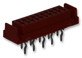 TE CONNECTIVITY - AMP 1-338068-0 Board-To-Board Connector, Micro-MaTch Series, Through Hole, Receptacle, 10, 1.27 mm RoHS Compliant: Yes