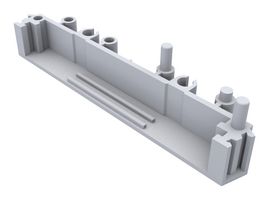 CAMDENBOSS CIME/M/SE1125SS Enclosure Accessory, 72mm, Empty Interface Support, End Section, PCB RoHS Compliant: Yes