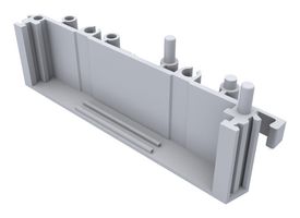 CAMDENBOSS CIME/M/SEF2250S Enclosure Accessory, 72mm, Empty Interface Support, End Section with Foot, PCB RoHS Compliant: Yes