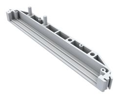 CAMDENBOSS CIME/E/SE1000S Enclosure Accessory, 107mm, Empty Interface Support, End Section, PCB RoHS Compliant: Yes