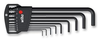WIHA 03879 BALL END HEX L-KEY SET, 9-PC