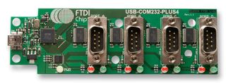 FTDI USB-COM232-PLUS4 MOD, USB HS TO RS232, 4 CANALES, FT4232H