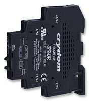 SENSATA/CRYDOM DR24D06 SSR, 240VAC/6A, 4-32VDC IN, 11MM