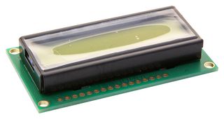 FORDATA FC1602L03-RNNYBW-16SE DISPLAY, ALPHANUMERIC, 16X2, NOBACKLIGHT
