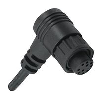 MULTICOMP PRO 2CT3010-W04300 CIRCULAR CABLE CORD, 4POS RCPT, 1M, BLK