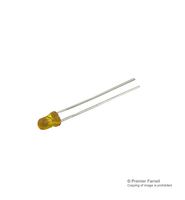 BROADCOM HLMP-Y402-G0000 LED, 3MM, ORANGE, 29MCD, 605NM