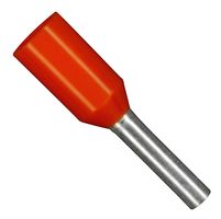JST / JAPAN SOLDERLESS TERMINALS GTR0.5-8 FERRULE, 8MM, 20AWG, CRIMP, ORANGE