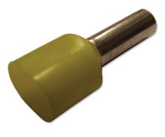 JST / JAPAN SOLDERLESS TERMINALS TWE6-14 FERRULE, INSULATED, TWIN, 6MMSQ., PK50