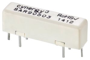 SENSATA / CYNERGY3 SAR92405 Reed Relay, S Series, 24 VDC, 1 kohm, 50