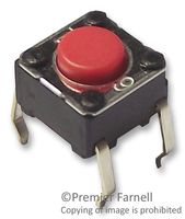 OMRON ELECTRONIC COMPONENTS B3F1006 SWITCH, FLAT, 6X6X4.3, 560GF