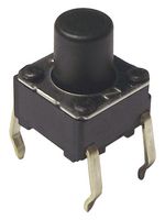 ARATAS (FORMERLY OMRON COMPONENTS) B3F1060 SWITCH, FLAT, 6X6X7, 100GF