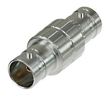 NEUTRIK NBB75FA RF / Coaxial Adaptor, Adaptor, Straight Adapter, BNC, Receptacle, BNC, Receptacle RoHS Compliant: Yes
