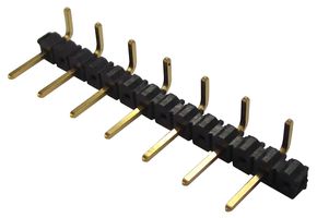 SAMTEC TSW-203-25-T-S-RA PIN HEADER, R/A, 3POS, 1ROW, 5.08MM, THT ROHS COMPLIANT: YES