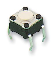 ALPS ALPINE SKHHAQA010 SWITCH, TACTILE, 6X6MM, VERT, RED