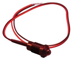 OXLEY OXL/CLH/80/P/12AC/FL30/H/GREEN 8MM PANEL MOUNT LED INDICATOR