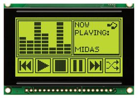MIDAS DISPLAYS MC128064C6W-SPTLY-V2